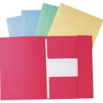 Mapp LYRECO A4 3-klaff 280g blå 50/fp