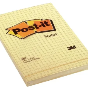 Memoblock POST-IT rutat 102x152 gul
