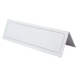 Bordsskylt DURABLE 61x210mm vit 100/fp