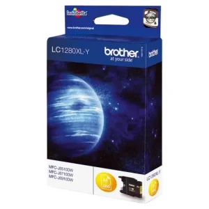 Bläckpatron BROTHER LC1280XLY gul