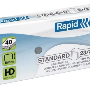 Häftklammer RAPID Standard 23/8 1000/fp