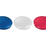 Magnetknappar LYRECO 27mm sort.färg 6/fp