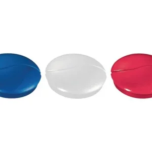 Magnetknappar LYRECO 27mm sort.färg 6/fp