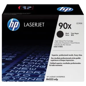 Toner HP CE390X 90X 24K svart.