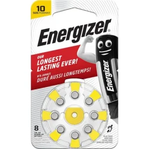 Batteri ENERGIZER hörsel 10 gul 8/fp
