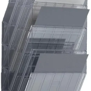 Blankettfack Flexiboxx A4L 6-fack klar