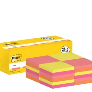 Notes POST-IT Värdepack 76x76mm 24/fp