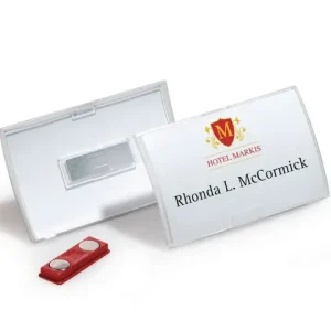Namnskylt DURABLE magnet 90x54mm 10/fp