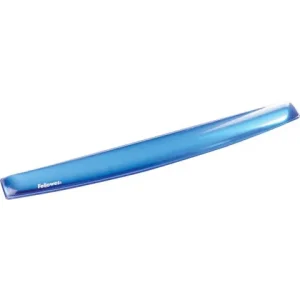 Handledsstöd FELLOWES Crystal blå