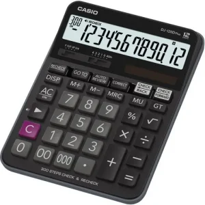 Bordsräknare CASIO DJ-120D Plus svart