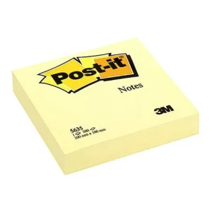 Notes POST-IT 100x100mm gul