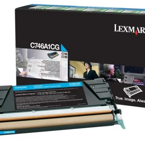 Toner LEXMARK C746A1CG 7K cyan