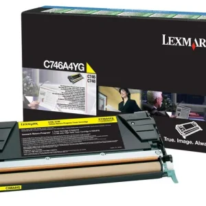 Toner LEXMARK C746A1YG 7K gul