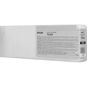Bläckpatron EPSON C13T636900 lj.lj.svart
