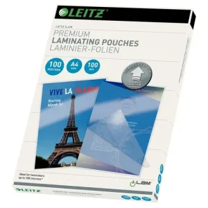Laminat LEITZ UDT A4 100mic klar 100/fp