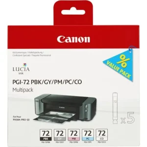 Bläckpatron CANON PGI-72 foto multi 5/fp