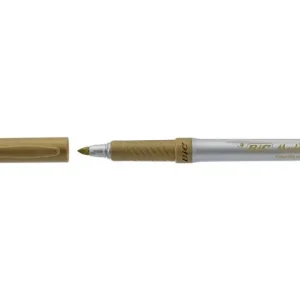 Märkpenna BIC guld+silver 1 av varje/fp