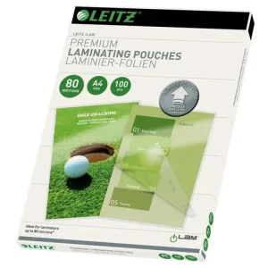 Laminat LEITZ UDT A4 80mic klar 100/fp