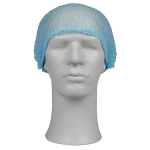 Hårnät nonwoven blå 200/fp