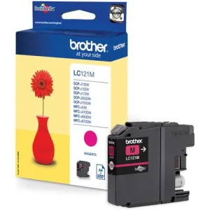 Bläckpatron BROTHER LC121M magenta