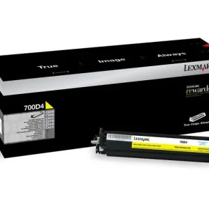 Developer LEXMARK 70C0D40 700D4 40K gul