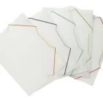 Gummibandsmapp 3-klaff A4 PP sorterade