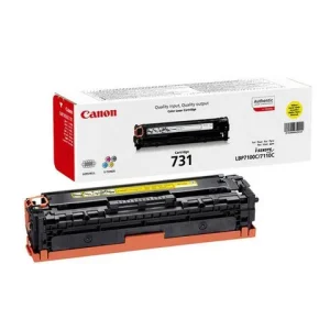 Toner CANON 6269B002 731 1,5K gul
