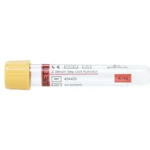 VACUETTE Guldgul Serum Gel 5/3,5ml 50/fp