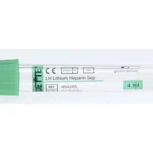 VACUETTE Mintgrön Li-Hep Gel5/3,5ml50/fp