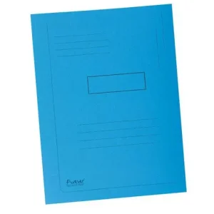 Mapp EXACOMPTA 2-klaff 280g A4 blå