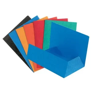Mapp EXACOMPTA 3-klaff 400g A4 sort
