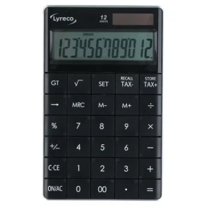 Bordsräknare LYRECO 1589 12 siffror sva