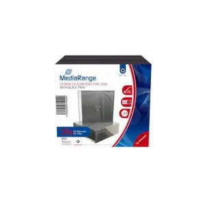 CD/DVD-Fodral MEDIARANGE Slim 25/fp