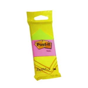 Notes POST-IT 38x51mm neon 3/fp