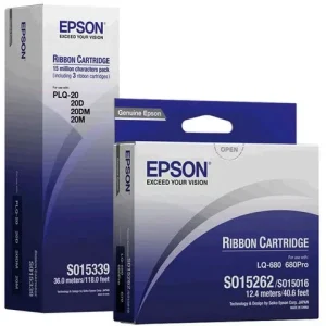 Färgband EPSON C13S015637 svart