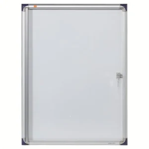 Glasskåp NOBO extra tunt magnetisk 4xA4