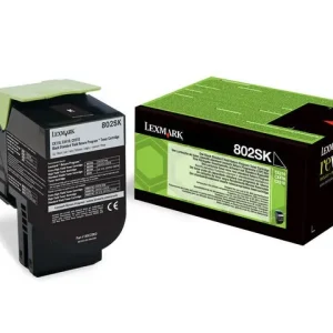 Toner LEXMARK 80C2SK0 802SK 2,5K svart