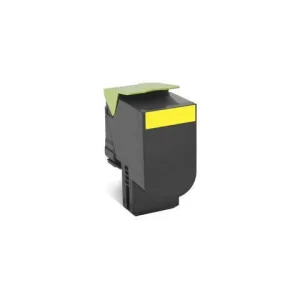 Toner LEXMARK 80C2HY0 802HY 3K gul