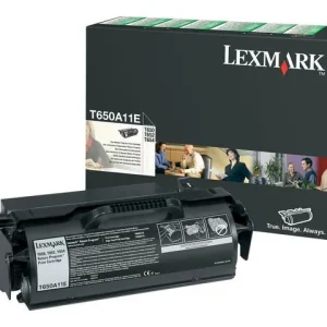 Toner LEXMARK T650A11E 7K svart
