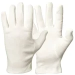 Textilhandske 0450 vit 26cm L/XL 12/fp