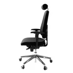 Kontorsstol LD6340Deluxe m svankst svart
