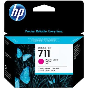 Bläckpatron HP CZ135A 711 magenta 3/fp