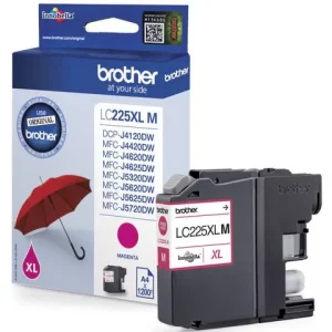 Bläckpatron BROTHER LC225XLM magenta