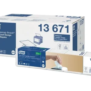 Servett TORK Pre N10 2-lags vit 500/fp