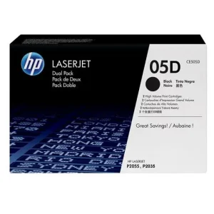 Toner HP CE505D 05A 4,6K svart 2/fp