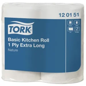 Hushållspapper TORK Uni lång 1-lag 2/fp