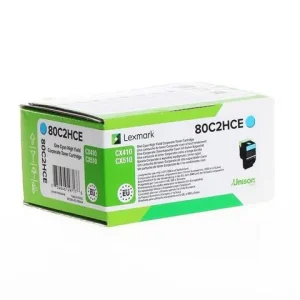 Toner LEXMARK 80C2HCE 3K cyan