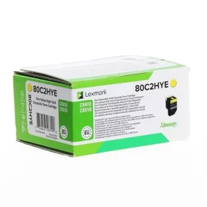 Toner LEXMARK 80C2HYE 3K gul