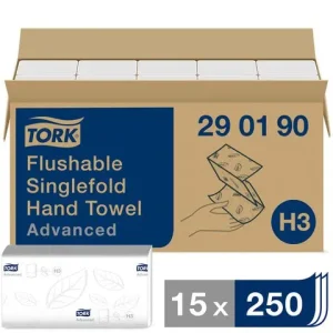 Handduk TORK Adv H3 2-lag spolb 3750/fp