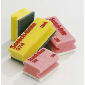 Rengöringssvamp SCOTCHBRITE 7x9,5cm grön